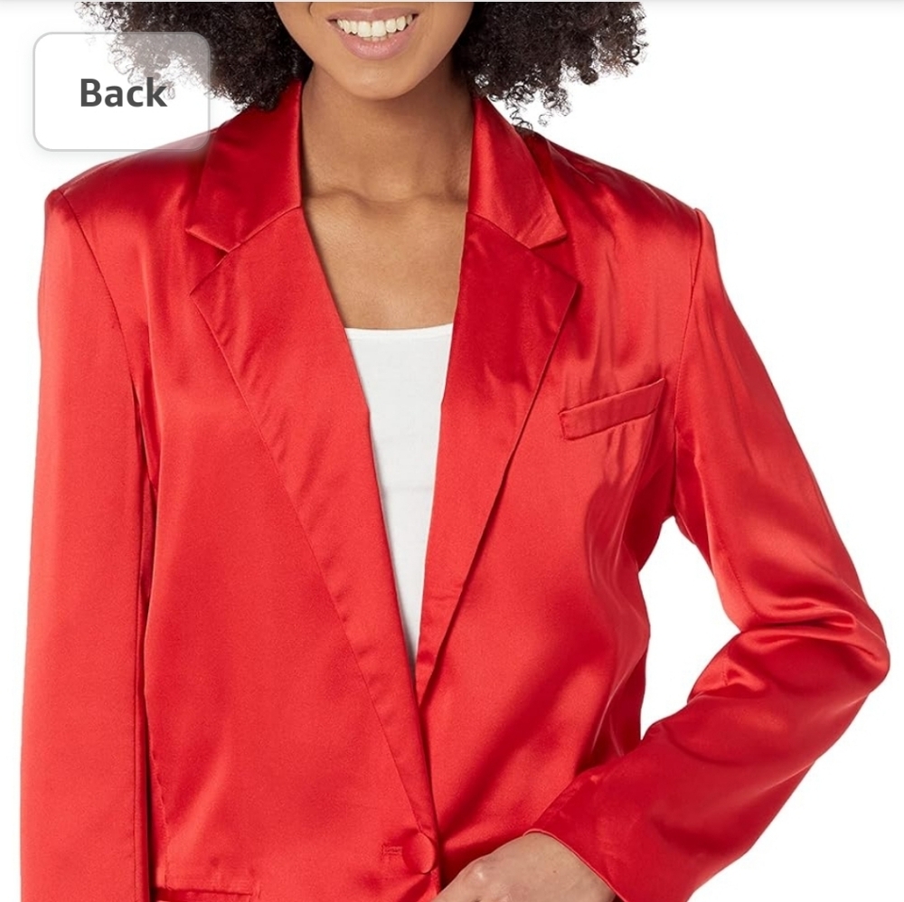 BB Dakota Steve Madden satin blazer R29